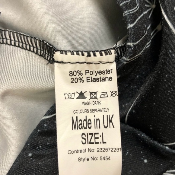 Spin Doctor Odessa Nights mystical celestial leggings - size Large - Picture 12 of 12